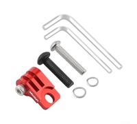 Design intelligente, leggero e resistente, in alluminio, su misura per migliorare la tua esperienza ciclistica (rosso)