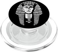 Design invecchiato del re del faraone egiziano Tutankhamon PopSockets PopGrip per MagSafe