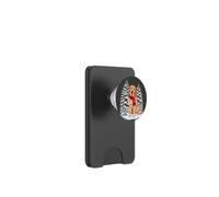 Design invernale per amanti dei cani, motivo: labrador giallo PopSockets PopWallet per MagSafe