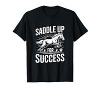 Design ispirato a Saddle Up For Success Horse Rider Maglietta