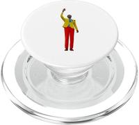Design ispirato ai fan del Congo Lumumba - Omaggio con mano sollevata PopSockets PopGrip per MagSafe