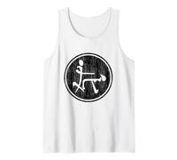 Design Ispirato al Kama Sutra Cinese Antico - Simbolo Pinyin Canotta