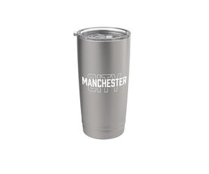 Design ispirato alla città di Manchester Bicchiere termico in acciaio inox doppia parete