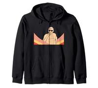 Design ispiratore con Citazione Tutto Passa Felpa con Cappuccio