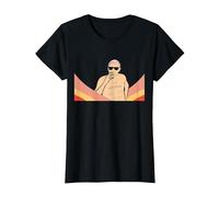 Design ispiratore con Citazione Tutto Passa Maglietta, Donna, Nero, XXL