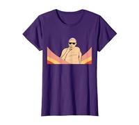 Design ispiratore con Citazione Tutto Passa Maglietta, Donna, Viola, L