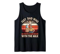Design Just A Dad Who Came Back With The Milk Giraffe Dad Canotta