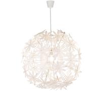 Design lampada a pendolo camera da letto soffitto lampada a sospensione fiori faretto bianco Globo 15024
