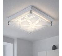 Design Lampada A Soffitto LED Illuminazione Per Ambienti Modello Angoli Argento