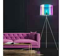 Design Lampada a Stelo Bambini Camera Plafoniera Treppiede Texil Luce Multicolor [EEK: Non valutato]