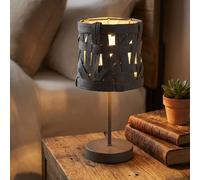 Design Lampada Da Tavolo Grigia Per La Lettura In Tessuto Per Camera Da Letto [EEK: Non valutato]