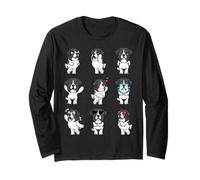 Design Landseer Dog Maglia a Manica
