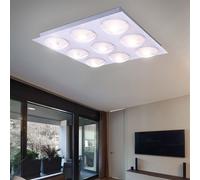 Design LED Alluminio Coprire Lampada Luci Illuminazione Salotto Dormire Ess