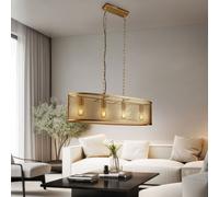 Design LED Appesa Lampada Sospensione Griglia Oro Wohn Ess Camera Coprire Terra [EEK: E]