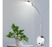 Globo Applique di alluminio Serin con LED Globo