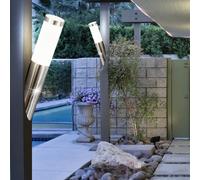 Design LED Parete Spot Lampada Luce Esterni Illuminazione Cortile Patio 2er Set
