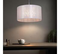 Design LED Pendolo Lampada a Sospensione Ess Camera Albero Motivo Coprire Bianco [EEK: F]