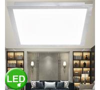 Design LED Soffitto Lampada Salotto Dormire Ess Camera Illuminazione Alu Argento