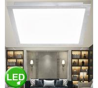 Design LED Soffitto Lampada Salotto Dormire Ess Camera Illuminazione Alu Argento