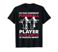 Design leggendario calciatore balilla Maglietta