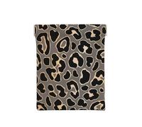 Design leopardato senza cuciture in oro di lusso, Spremere il portafoglio superiore da donna Borsa portaoggetti Piccola portamonete Portamonete