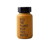 Design Letters 30101007MUKISSTHEP Bottiglia Termo/isolata Piccola Special Etd. (Senape), Acciaio inoxCoperchio: PP