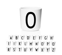 Design Letters Bicchiere Bambino (A-Z) 175 Ml | Tazza Bambini | Bicchiere Neonato 6+ Mesi | Sippy Cup Senza BPS/BPS | Regalo Bambina, Regalo Neonato Maschio, Regalo Neonata, Regalo Battesimo Bimbo