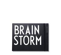 Design Letters Brainstorm Book - copertina rigida e fascia elastica per una chiusura sicura, ideale per schizzi, disegni, 200 pagine