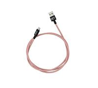 Design Letters Cavo Lightning USB C 2.0 | Ricarica Rapida Nylon | Caricatore compatibile con MacBook, iPad 2016+ | Certificato CE RoHS | Nylon Cavo USB | Cavo personale | Intrecciato in Nylon Cavo