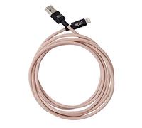 Design Letters Cavo USB Type C 2.0 | Ricarica Rapida Nylon | Caricatore Type C compatibile con iPhone | Certificato CE RoHS | Nylon Cavo USB | Cavo personale | Intrecciato in Nylon Cavo