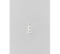 Design Letters Charm Archetipo 10mm Argento A-Z-B, Metallo, Taglia unica