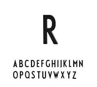 Design Letters Decorativo di Lettere | Lettere della casa & Numero acciaio inossidabile 5 & 10 cm | Numero di porta Numero civico| Nero Cartello Porta |Viti di montaggio e nastro venduti separatamente