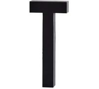 Design Letters Decorativo di Lettere | Lettere della casa & Numero acciaio inossidabile 5 & 10 cm | Numero di porta Numero civico| Nero Cartello Porta |Viti di montaggio e nastro venduti separatamente
