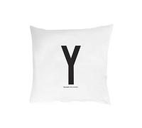 Design Letters Federa 63x60 A-Z-L, Cotone, Bianco, L