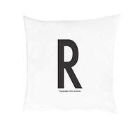 Design Letters Federa Personale A-Z (80 x 80) R, Bianco, Taglia Unica