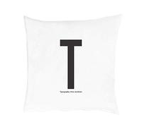 Design Letters Federa Personale A-Z (80 x 80) T, Bianco, Taglia Unica