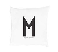 Design Letters Federa Personale dalla A alla Z (80 x 80) M, Bianco, Taglia Unica
