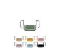 Design Letters Manico per tazza Sippy Tritan per neonati e bambini nero| Manico per tazza per svezzamento con un design unico per bambini e bambini | Adatto a tutti i bicchieri Tritan |Senza BPA e BPA