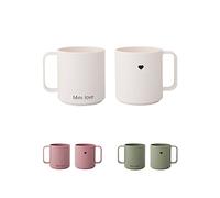 Design Letters Mini bicchiere in Tritan per bambini e neonati, senza BPA, EA/BPS, con manico, Drop-safe e accessori disponibili separatamente, 175 ml, lavabile in lavastoviglie