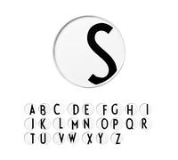 Design Letters Piatti Bianco (A-Z) | Piatti Moderni in Porcellana | Piatti Decorativi | Piatti Pizza | Idee Regalo Uomo & Regalo Donna | Piatto Perfetto per Decorazioni per La Casa