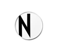 Design Letters Piatti Bianco (A-Z) | Piatti Moderni in Porcellana | Piatti Decorativi | Piatti Pizza | Idee Regalo Uomo & Regalo Donna | Piatto Perfetto per Decorazioni per La Casa