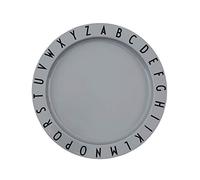 Design Letters Piatti per Bambini | Regali Bambini | Servizio piatti in Tritan Infrangibili | Stoviglie per bambini | Piatti bambini da dessert, colazione | Piatti Moderni Senza BPA/BPS