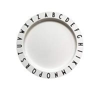 Design Letters Piatti per Bambini | Regali Bambini | Servizio piatti in Tritan Infrangibili | Stoviglie per bambini | Piatti bambini da dessert, colazione | Piatti Moderni Senza BPA/BPS