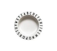 Design Letters Piatto Fondo Tritan per Bambini | Regali Bambini | Stoviglie per bambini | Piatti infrangibili per i più piccoli | Piatto da dessert, colazione, spuntino | Senza BPA e BPS