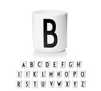 Design Letters Tazzine Caffe A-Z | Porcellana Tazza Lettera | Idee Regalo Donna Compleanno, Regalo Amica, Regalo Anniversario | Tazze con Iniziali | Tazze Colazione | Tazzine Caffe Particolari, 250 Ml