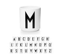 Design Letters Tazzine Caffe A-Z | Porcellana Tazza Lettera | Idee Regalo Donna Compleanno, Regalo Amica, Regalo Anniversario | Tazze con Iniziali | Tazze Colazione | Tazzine Caffe Particolari, 250 Ml