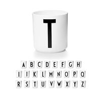 Design Letters Tazzine Caffe A-Z | Porcellana Tazza Lettera | Idee Regalo Donna Compleanno, Regalo Amica, Regalo Anniversario | Tazze con Iniziali | Tazze Colazione | Tazzine Caffe Particolari, 250 Ml
