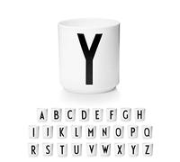 Design Letters Tazzine Caffe A-Z | Porcellana Tazza Lettera | Idee Regalo Donna Compleanno, Regalo Amica, Regalo Anniversario | Tazze con Iniziali | Tazze Colazione | Tazzine Caffe Particolari, 250 Ml