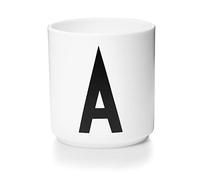 Design Letters Tazzine Caffe con Iniziale (A-Z) | Regali Natale Donna, Regalo Uomo Natale, Decorazioni Natalizie | Tazze Colazione | Porcellana Tazzine Caffe Particolari | Tazze da The, 250 Ml