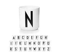 Design Letters Tazzine Caffe A-Z | Porcellana Tazza Lettera | Idee Regalo Donna Compleanno, Regalo Amica, Regalo Anniversario | Tazze con Iniziali | Tazze Colazione | Tazzine Caffe Particolari, 250 Ml